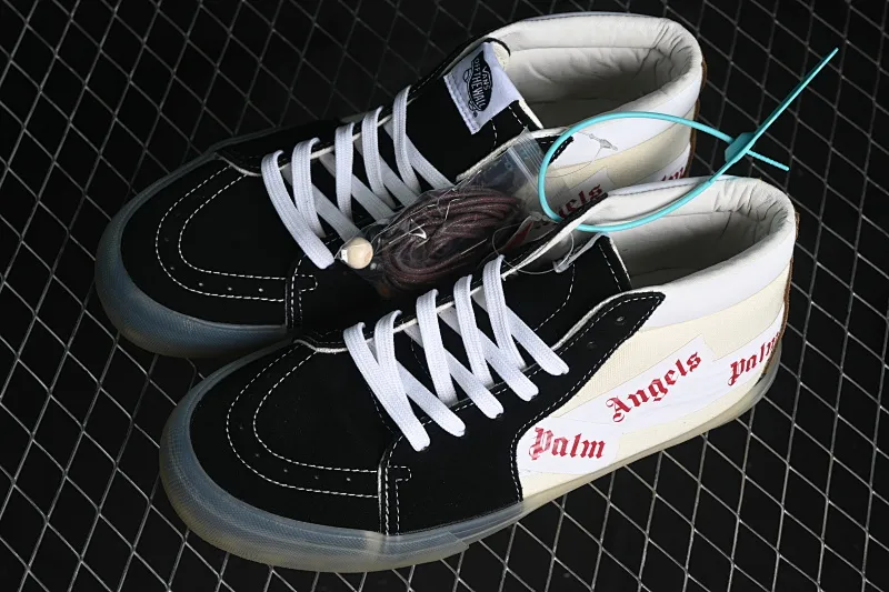 All categories Vans Vans series Vans Mid Vans China Palm Angels x Vans Sk8-Mid joint mid-top casual sneakers VN000CRPGRN